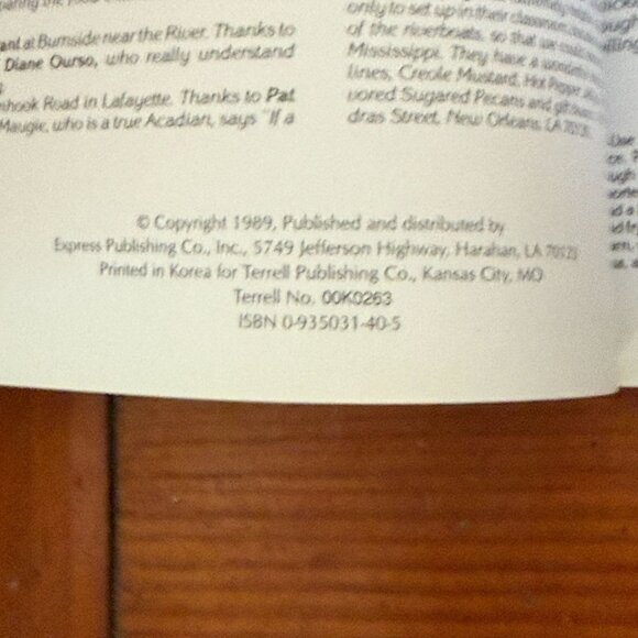 Cajun Country Cookin Cookbook - Picture 3 of 3